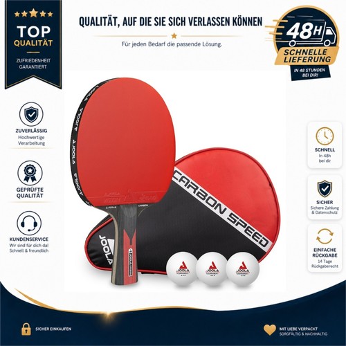 Joola tischtennis set carbon - joola,